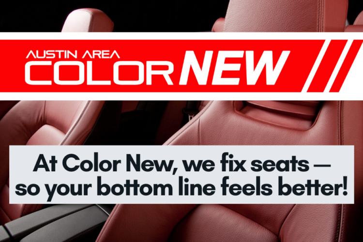 Austin Area Color New Makes Auto Interiors Look New Again!