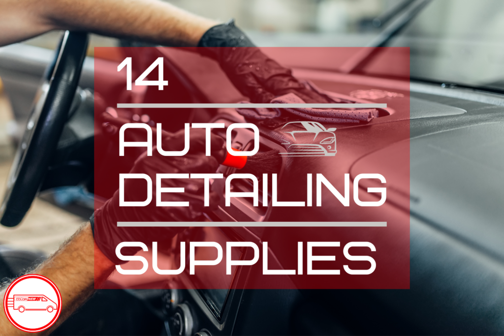 Auto Interior Detailing Supplies