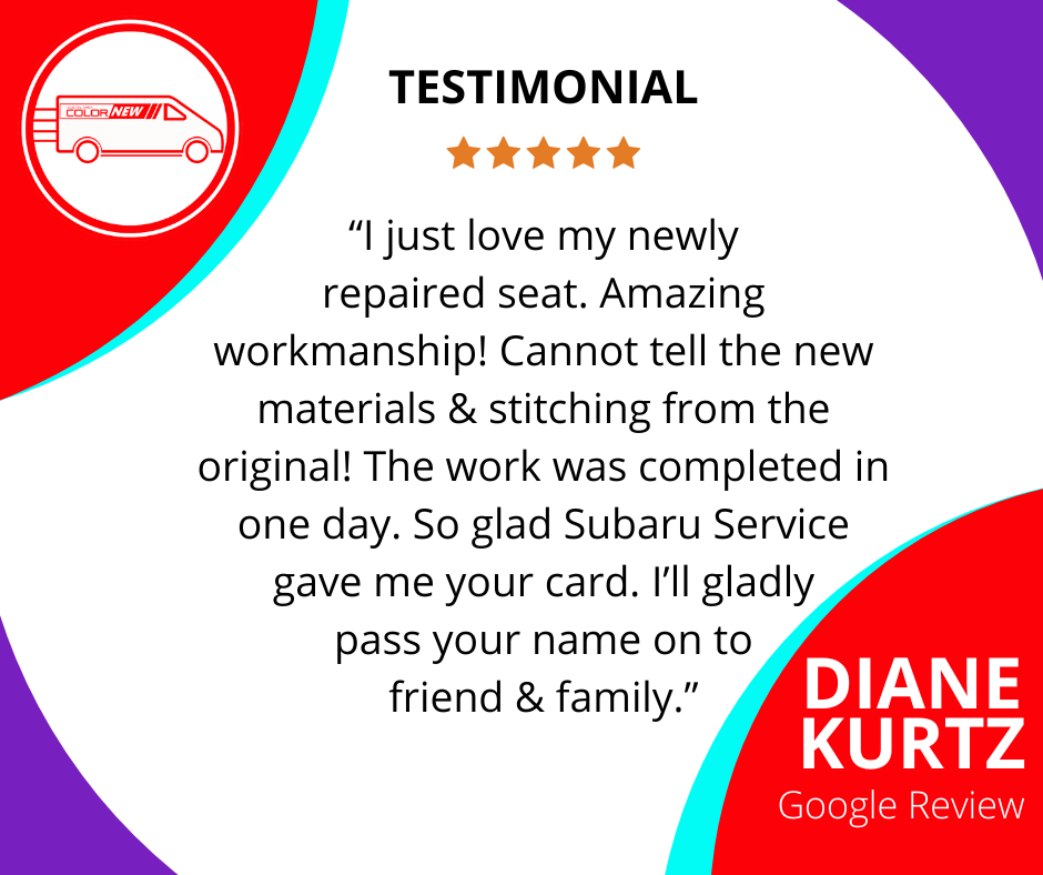 Subaru Seats - DIANE KURTZ Review